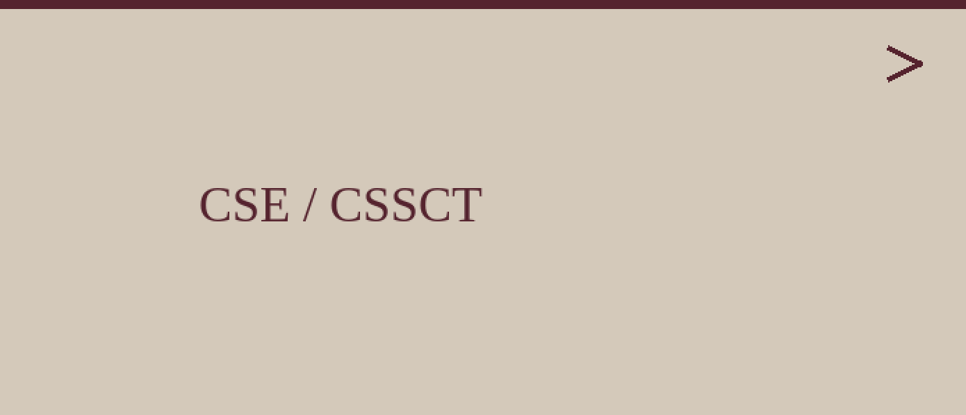 CSE/CSSCT